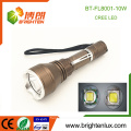 Factory Outlet 3 режима Light Handheld Aluminium Cree xml t6 10w led Tactical Best Самый мощный перезаряжаемый фонарик фонарика